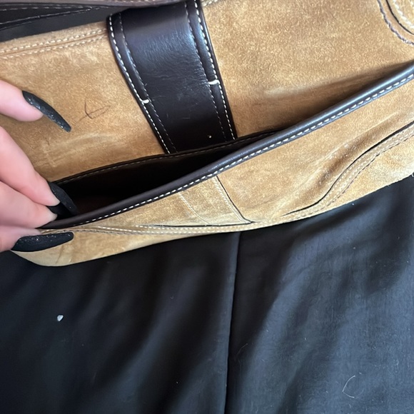 Light brown coach bag - Picture 3 of 5